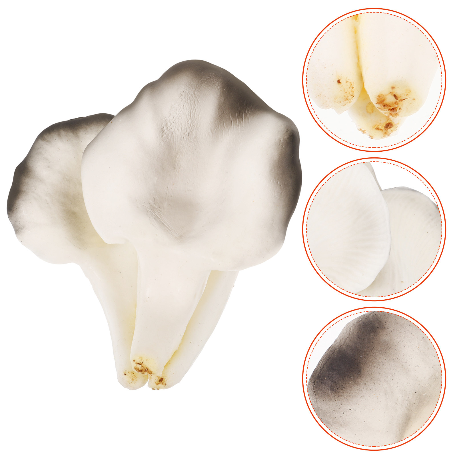 Bonsai Garden For Desk - Large Vivid Simulation Mushroom Decoration for