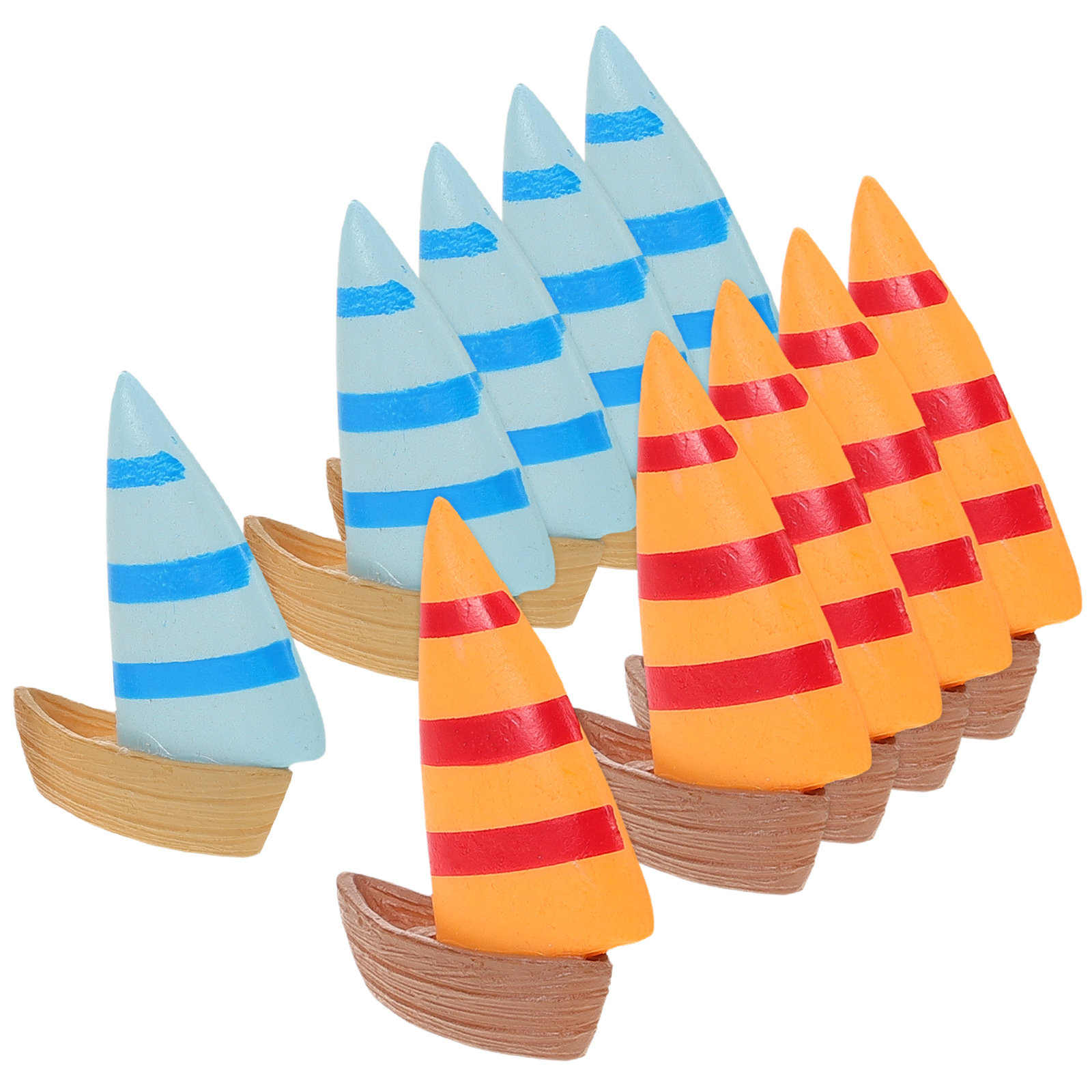 Mini Sailboat Decor Creative M - Bonsai Garden Miniature ulasan dan harga