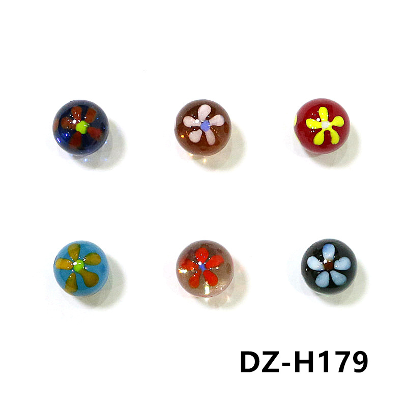 6pcs 16mm Colorful Rare Glass  - Bonsai Garden Europe ulasan dan harga
