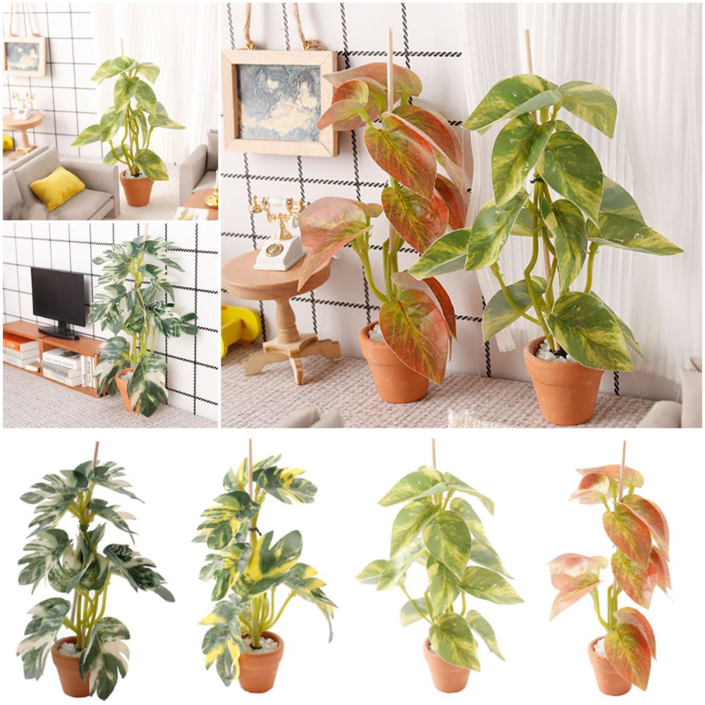 Creative 1:12 Dollhouse Plant  - Bonsai Garden House ulasan dan harga