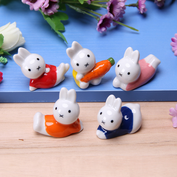 Little Rabbit Ceramic Crafts A - Japan Bonsai Garden ulasan dan harga