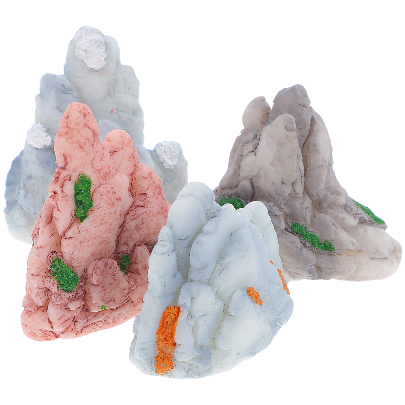 4Pcs Exquisite Resin Mini Bons - Bonsai Garden Miniature ulasan dan harga