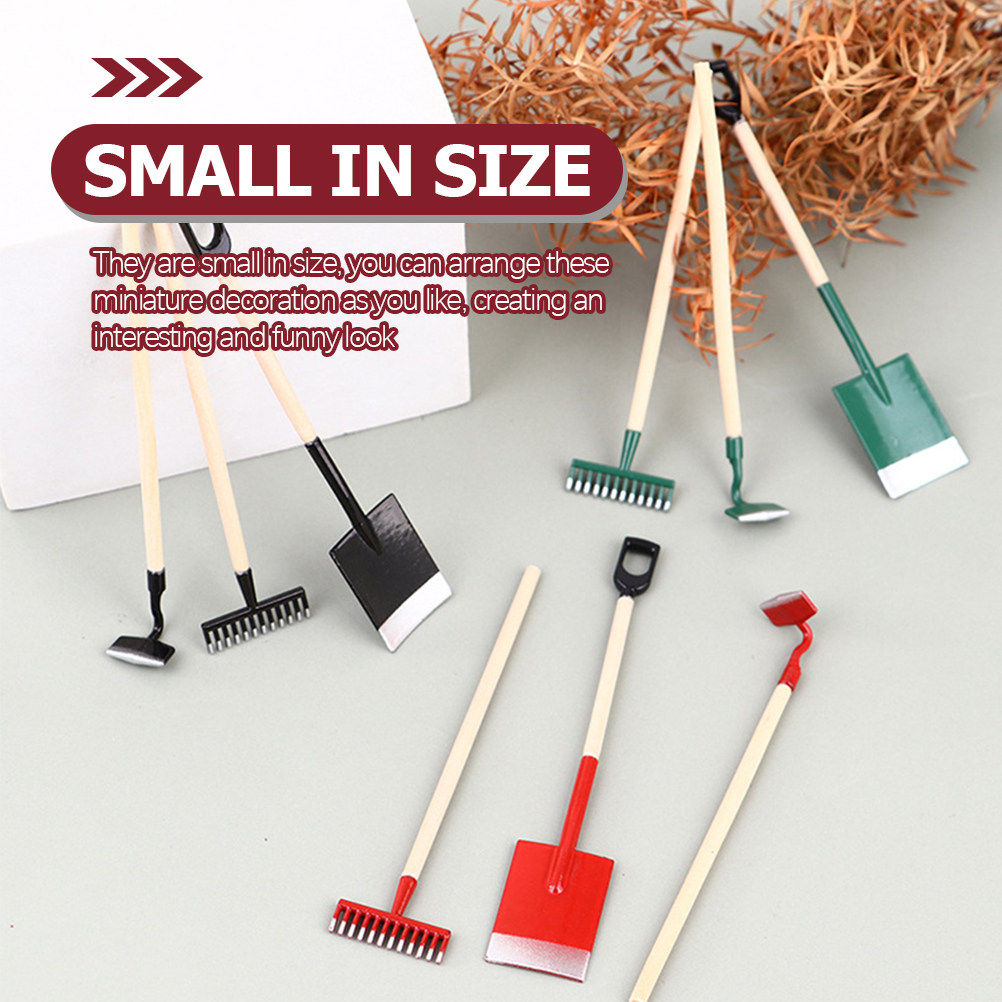 3Pcs Miniature House Accessori - Bonsai Garden House ulasan dan harga