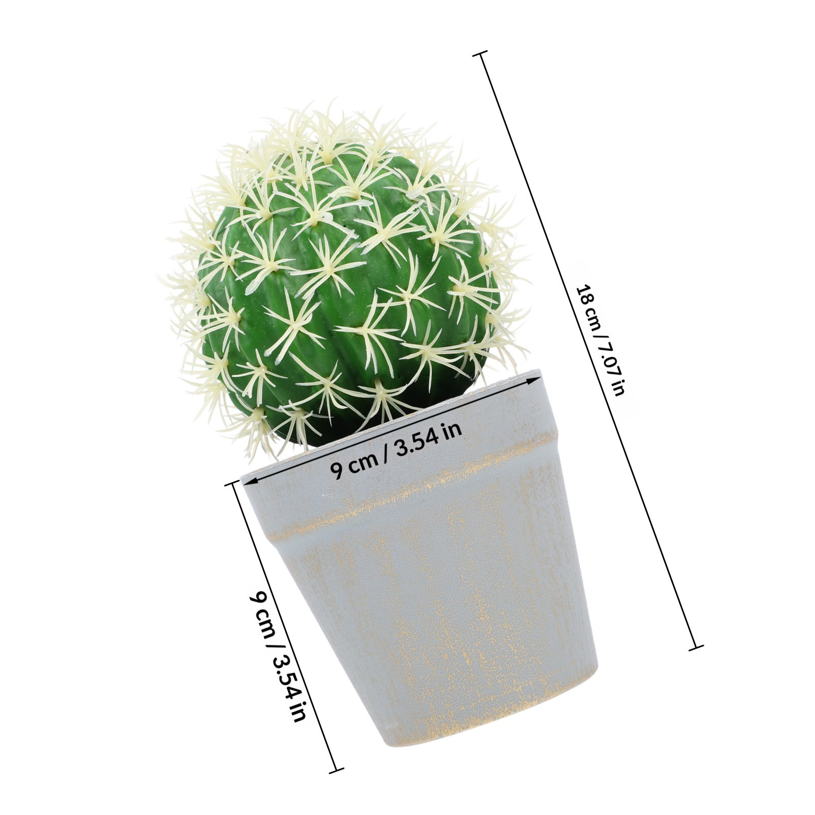 Mini Artificial Cactus Bonsai  - Bonsai Garden For Desk ulasan dan harga