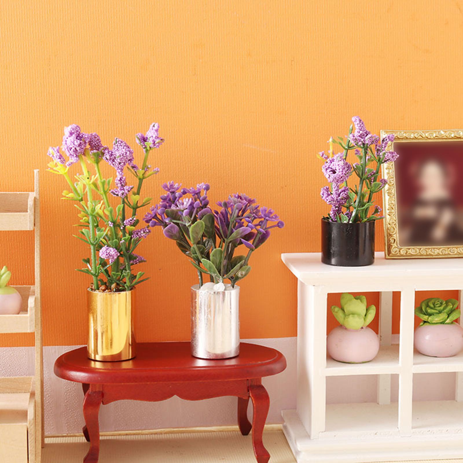 Miniature Potted Plant Ornamen - Bonsai Garden Europe ulasan dan harga