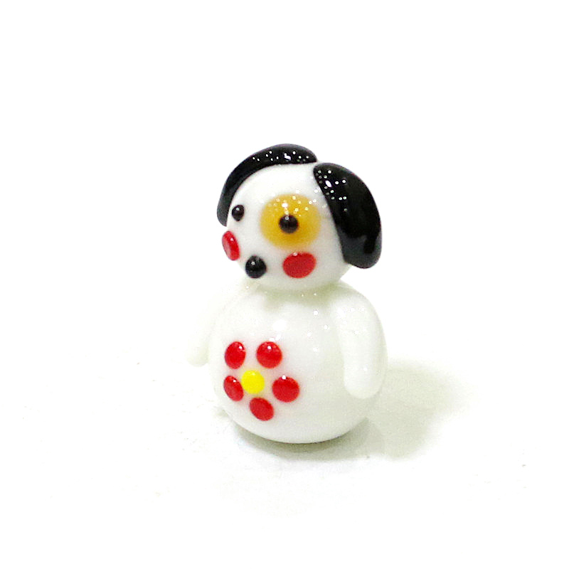 Cute Handmade Mini Glass Dog F - Japan Bonsai Garden ulasan dan harga