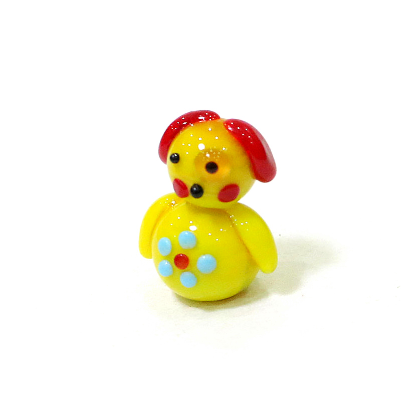 Cute Handmade Mini Glass Dog F - Japan Bonsai Garden ulasan dan harga