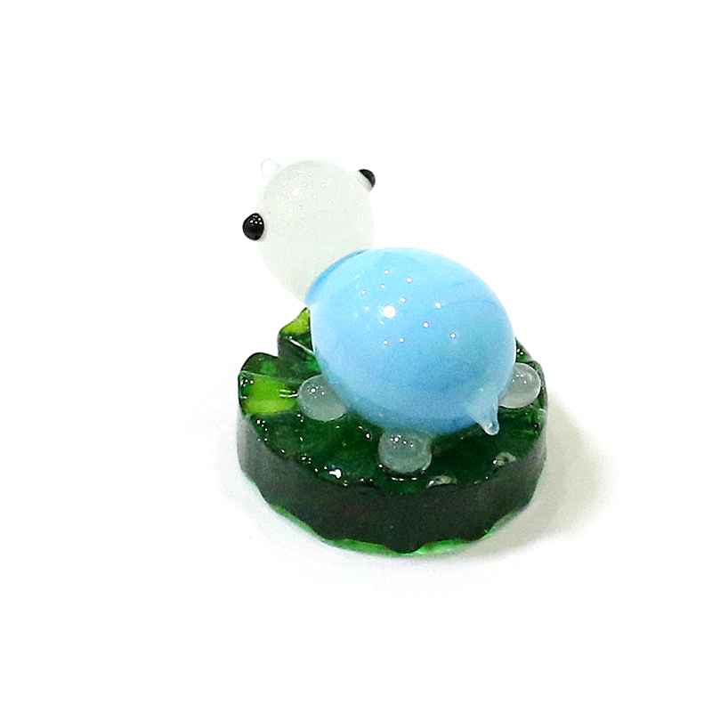 2pcs Colorful Mini Turtle Stat - Japan Bonsai Garden ulasan dan harga