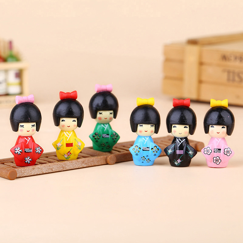 New Japanese Cute Girl Figurin - Bonsai Garden Miniature ulasan dan harga