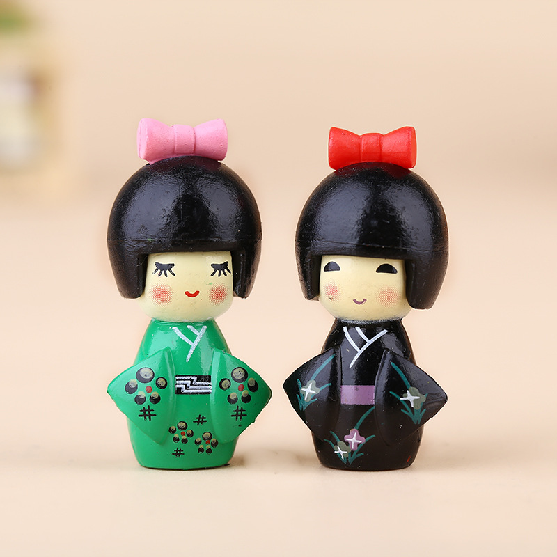 New Japanese Cute Girl Figurin - Bonsai Garden Miniature ulasan dan harga