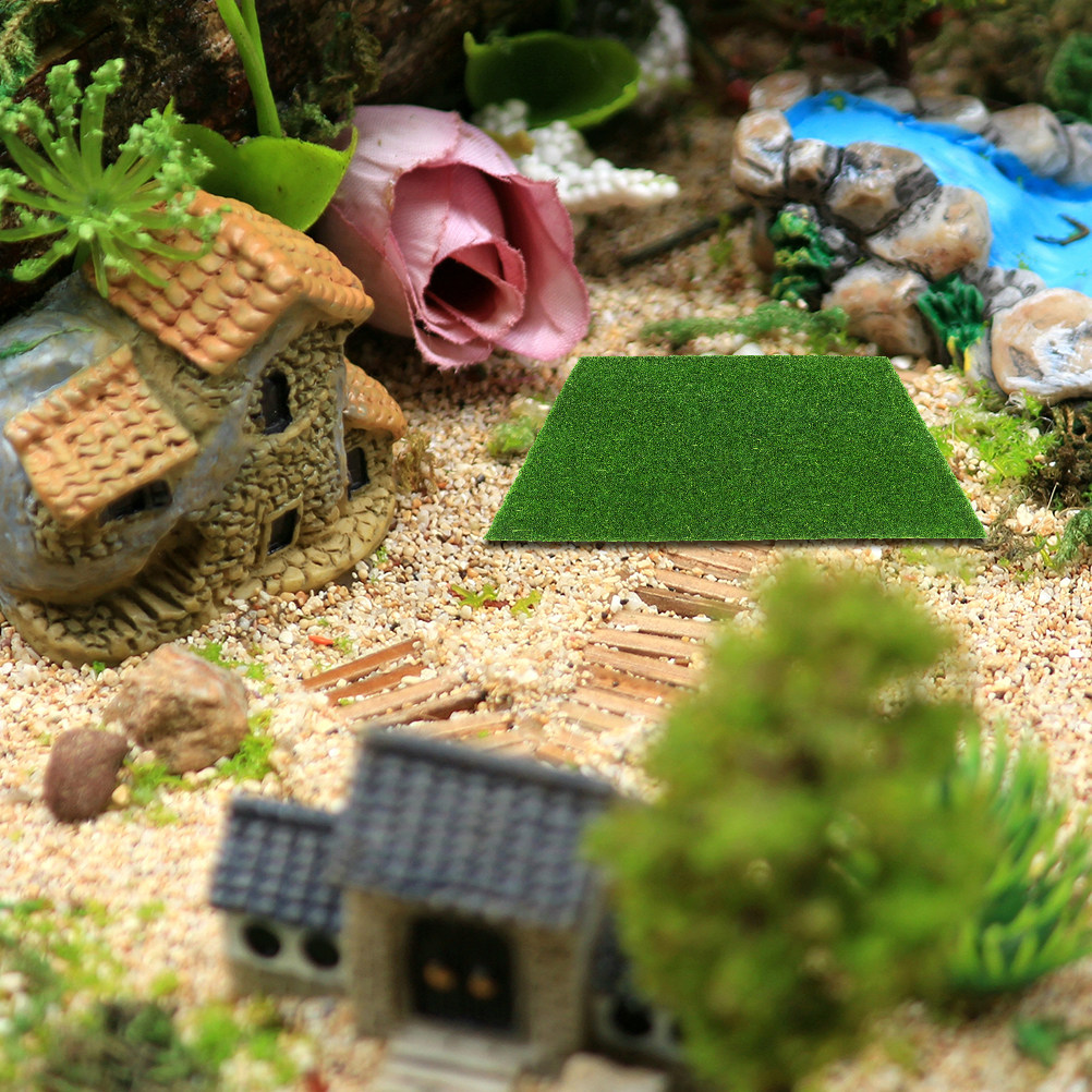 16Pcs Realistic Artificial Mos - Bonsai Garden Miniature ulasan dan harga
